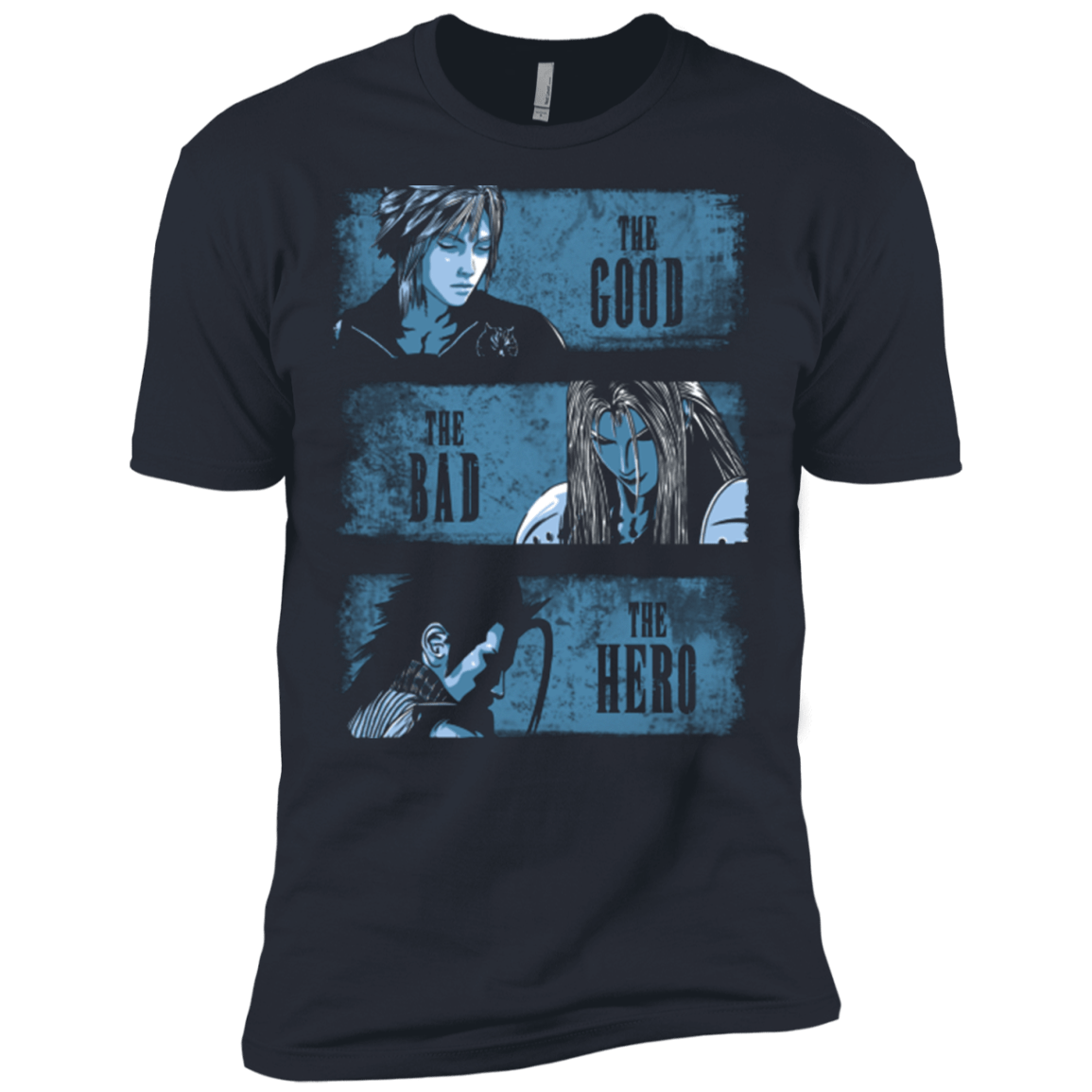 T-Shirts Indigo / X-Small The Good the Bad and the Hero Men's Premium T-Shirt