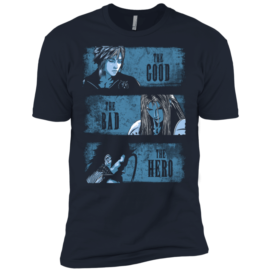 T-Shirts Midnight Navy / X-Small The Good the Bad and the Hero Men's Premium T-Shirt