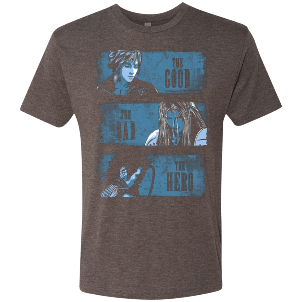 T-Shirts Macchiato / Small The Good the Bad and the Hero Men's Triblend T-Shirt