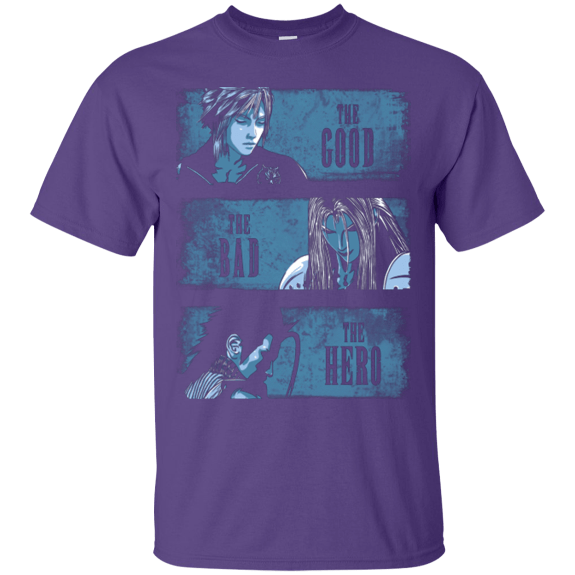 T-Shirts Purple / Small The Good the Bad and the Hero T-Shirt