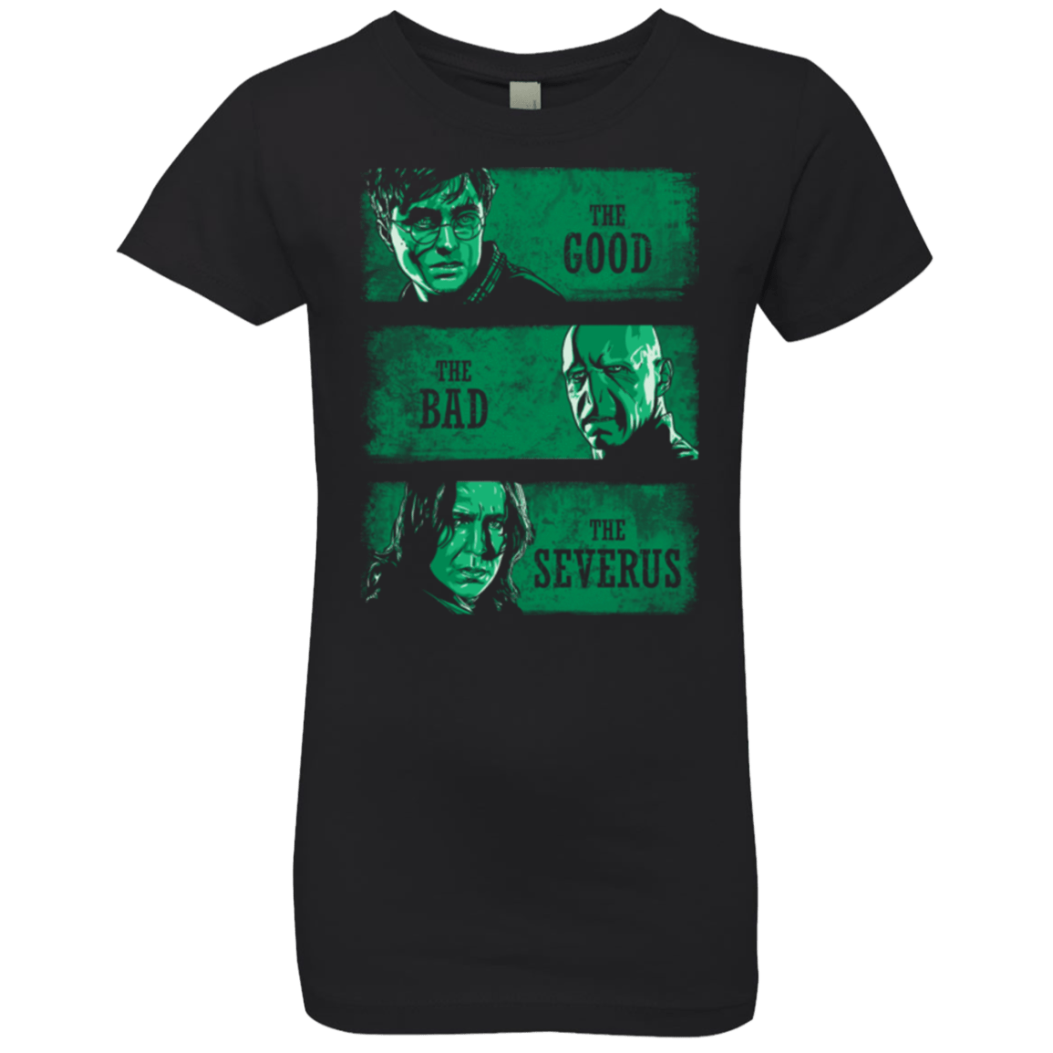 T-Shirts Black / YXS The Good the Bad and the Severus Girls Premium T-Shirt