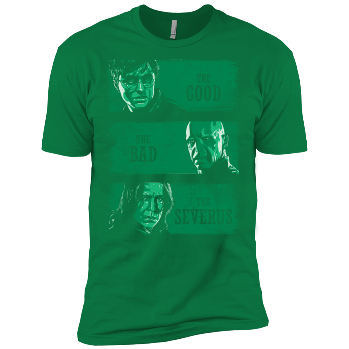 T-Shirts Kelly Green / X-Small The Good the Bad and the Severus Men's Premium T-Shirt