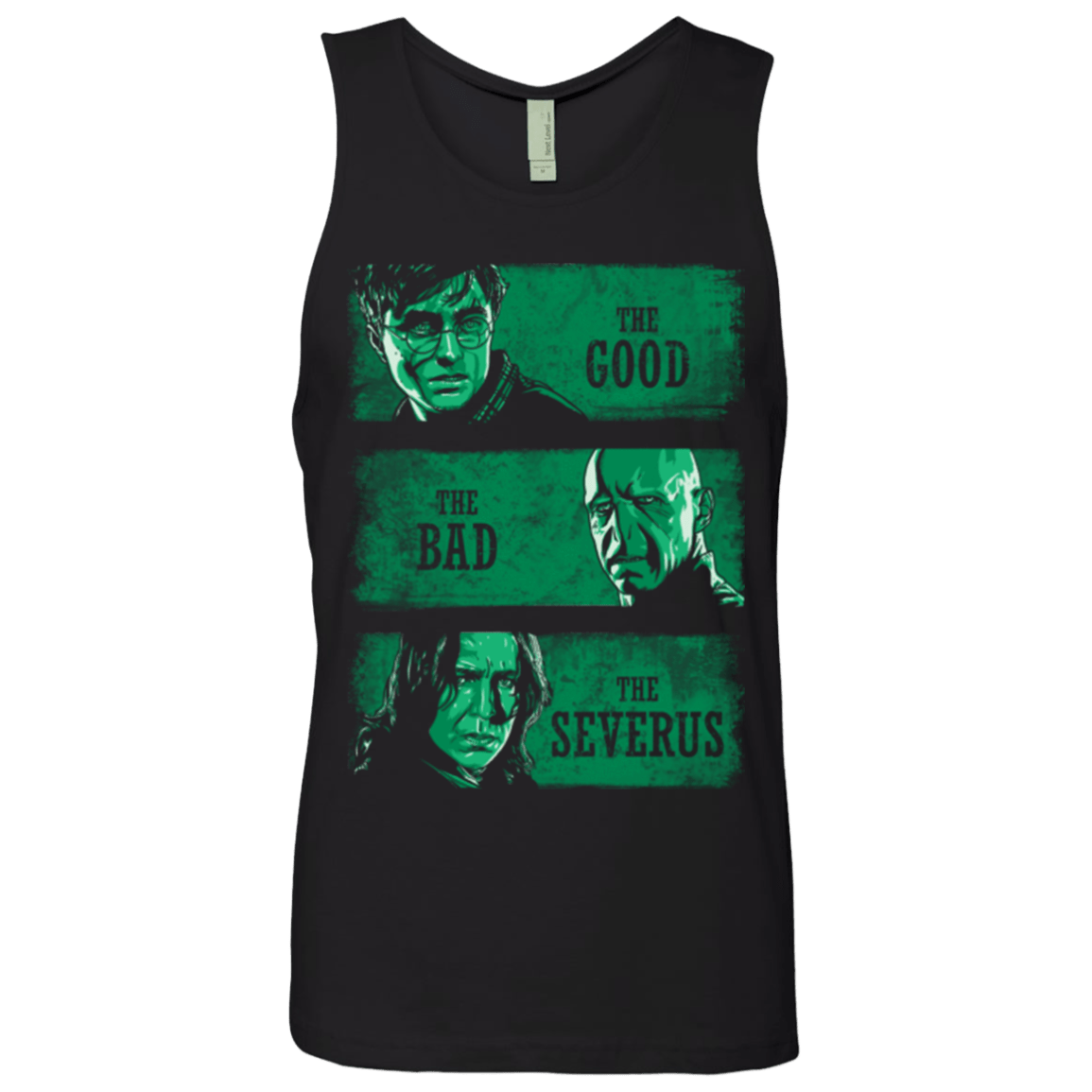 T-Shirts Black / Small The Good the Bad and the Severus Men's Premium Tank Top