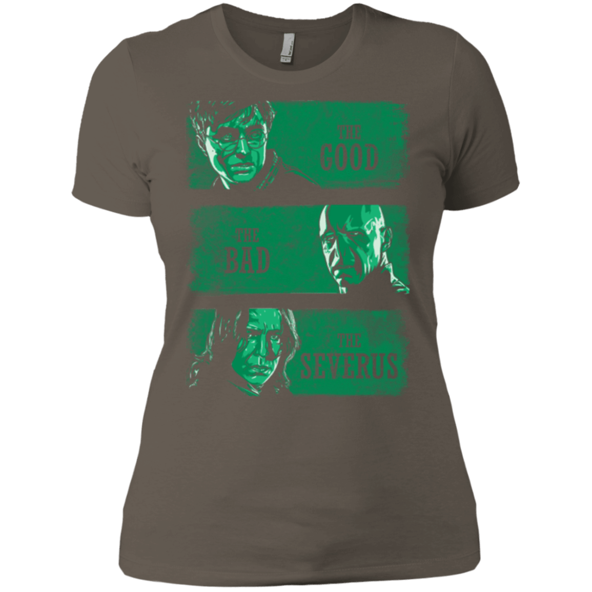 T-Shirts Warm Grey / X-Small The Good the Bad and the Severus Women's Premium T-Shirt