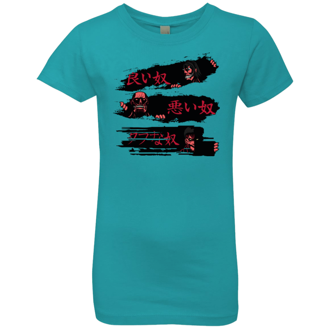 T-Shirts Tahiti Blue / YXS The Good The Bad And The Tough Girls Premium T-Shirt