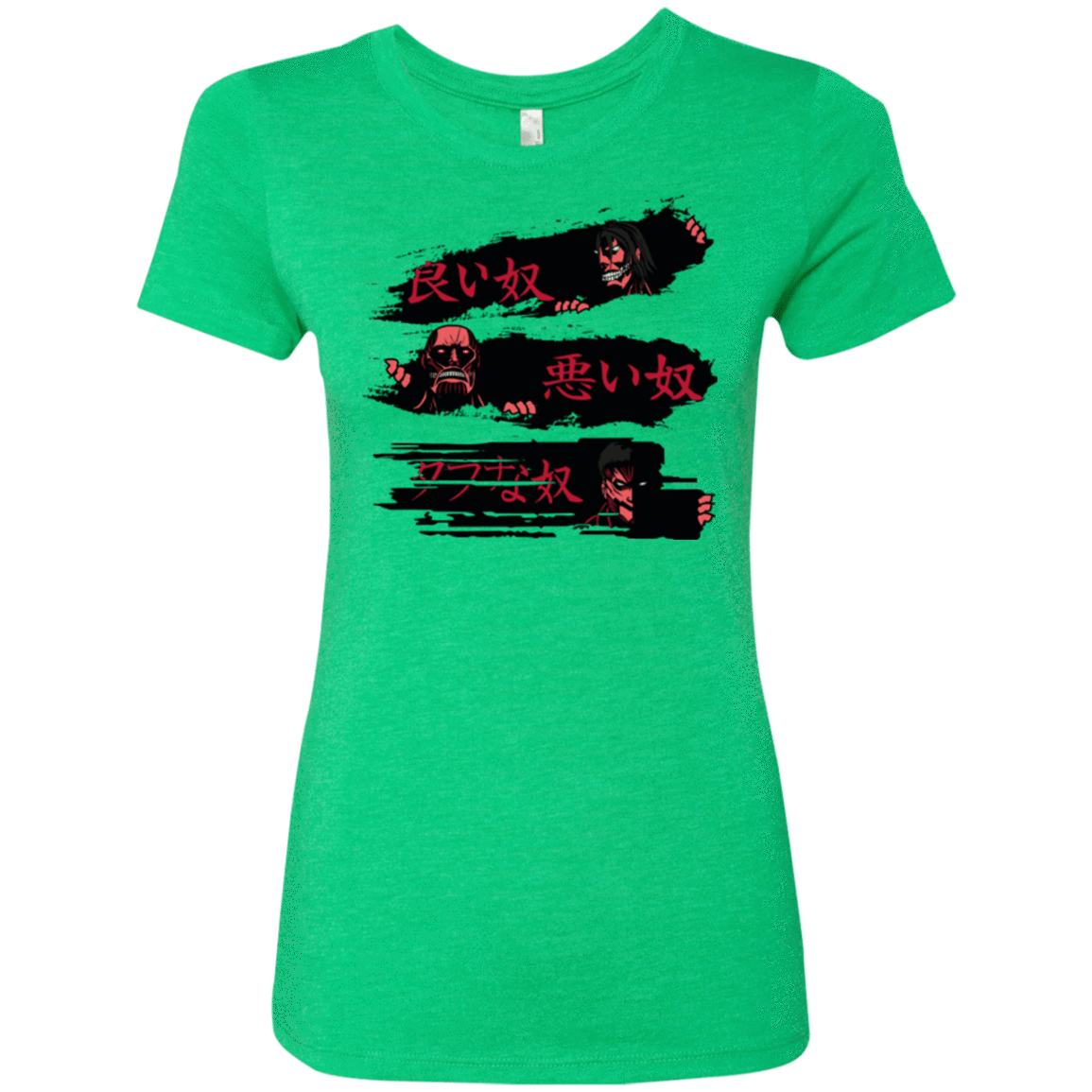 T-Shirts Envy / Small The Good The Bad And The Tough Women's Triblend T-Shirt