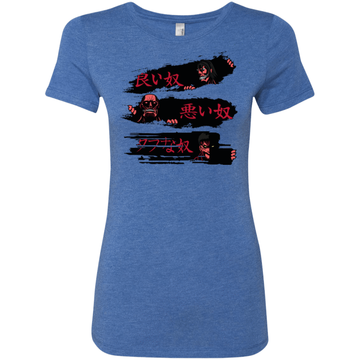 T-Shirts Vintage Royal / Small The Good The Bad And The Tough Women's Triblend T-Shirt