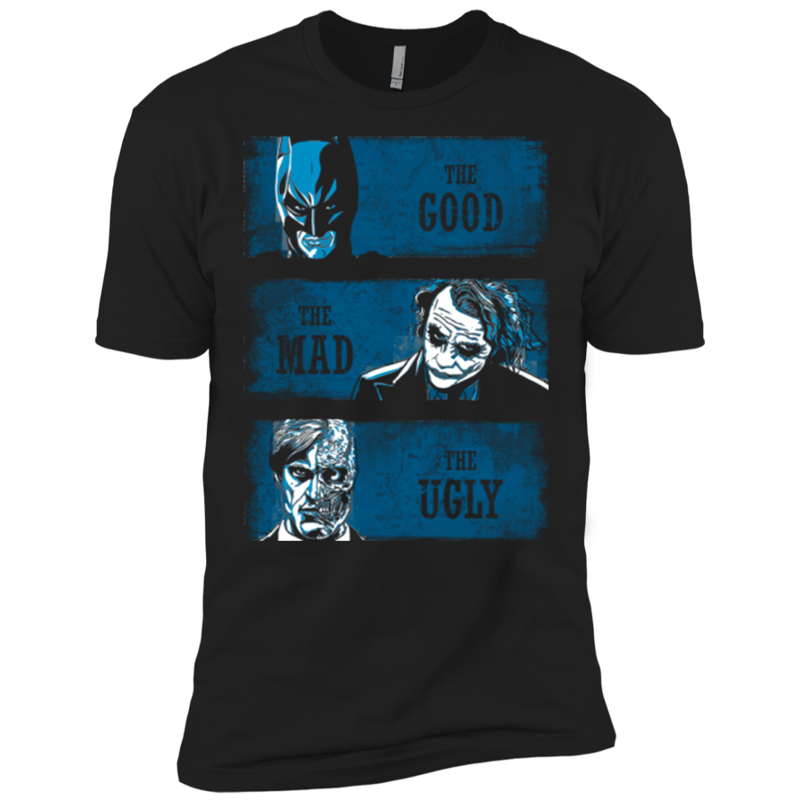T-Shirts Black / X-Small The Good the Mad and the Ugly Men's Premium T-Shirt