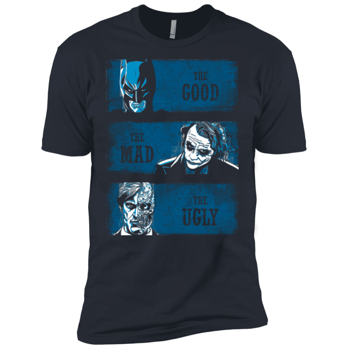 T-Shirts Indigo / X-Small The Good the Mad and the Ugly Men's Premium T-Shirt