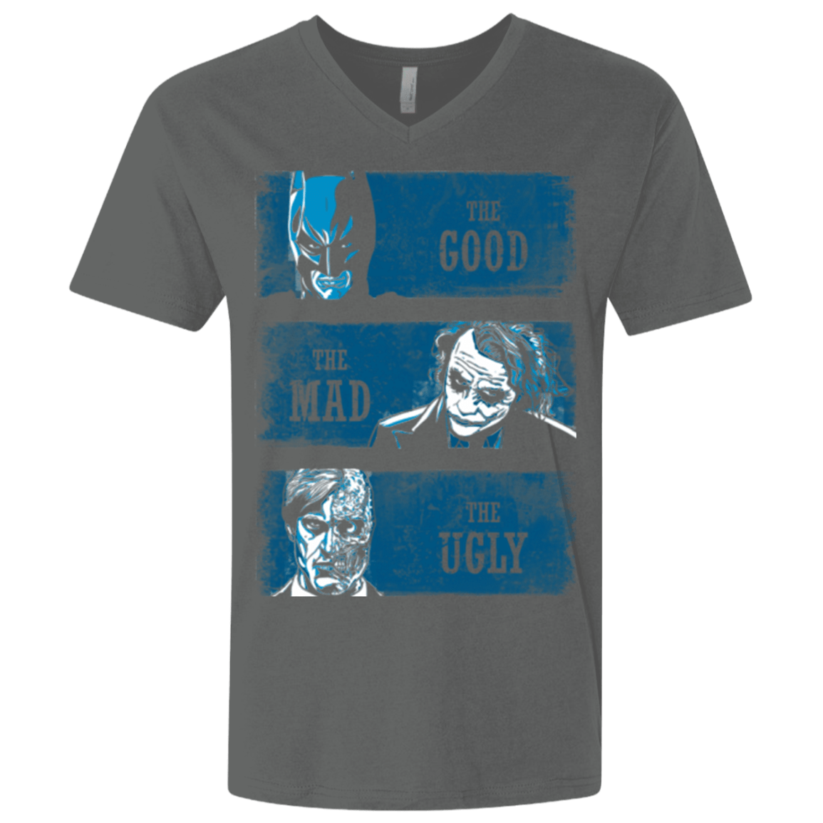 T-Shirts Heavy Metal / X-Small The Good the Mad and the Ugly Men's Premium V-Neck