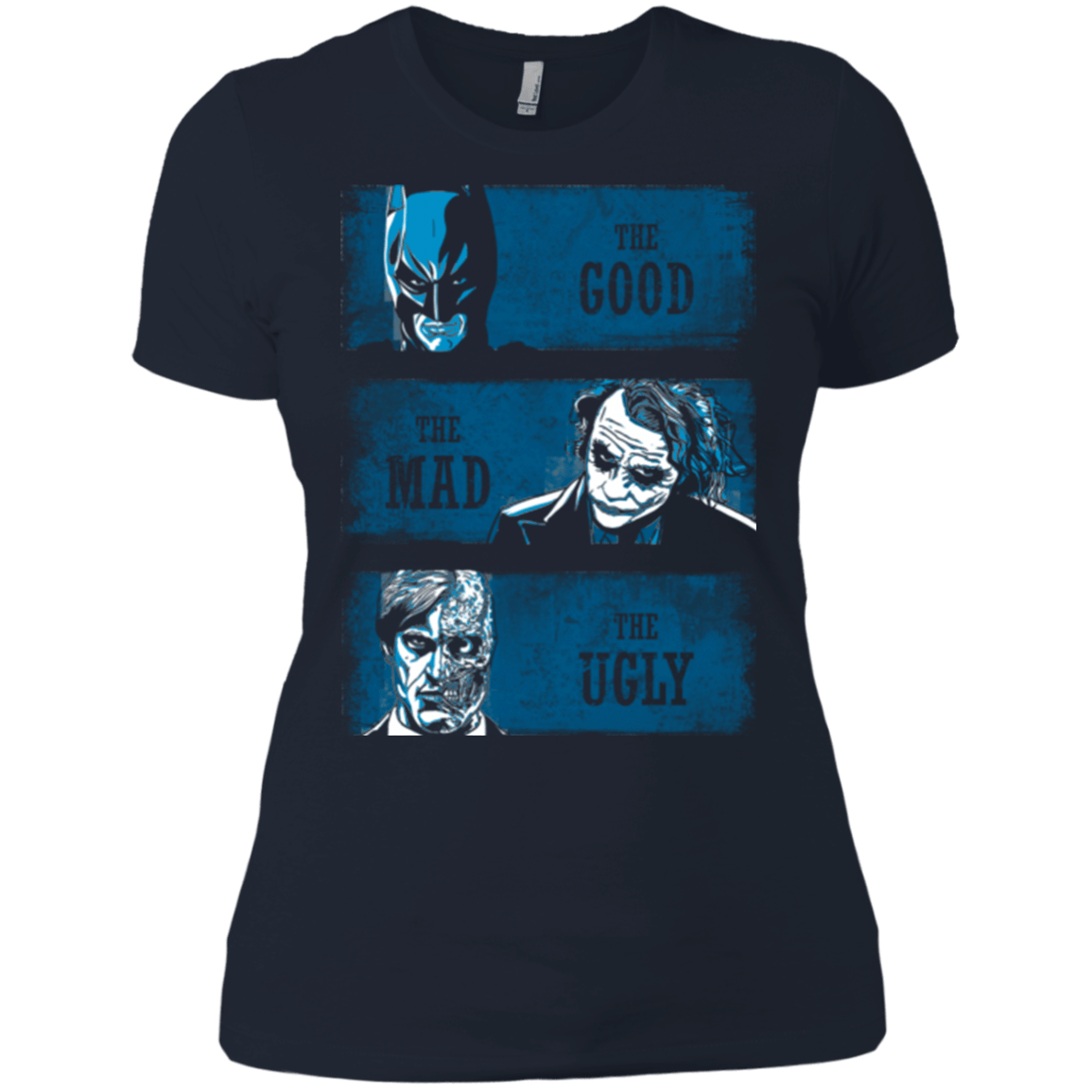T-Shirts Midnight Navy / X-Small The Good the Mad and the Ugly Women's Premium T-Shirt