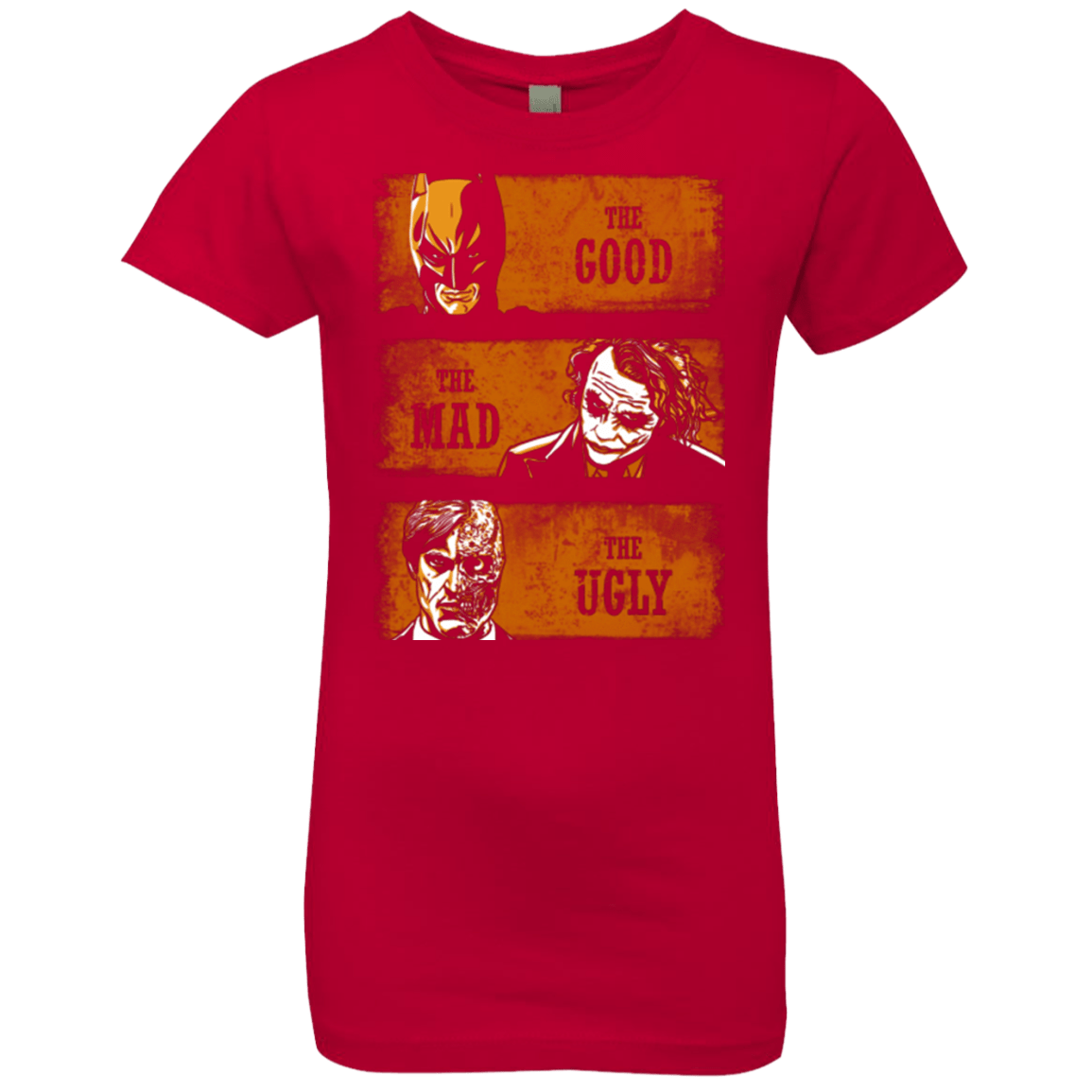 T-Shirts Red / YXS The Good the Mad and the Ugly2 Girls Premium T-Shirt