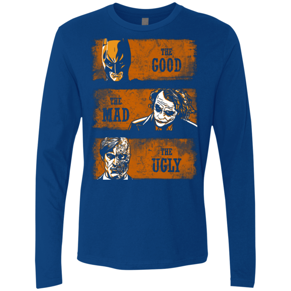 T-Shirts Royal / Small The Good the Mad and the Ugly2 Men's Premium Long Sleeve