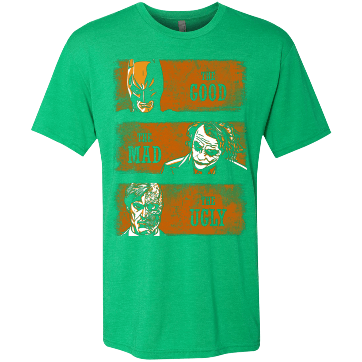 T-Shirts Envy / Small The Good the Mad and the Ugly2 Men's Triblend T-Shirt