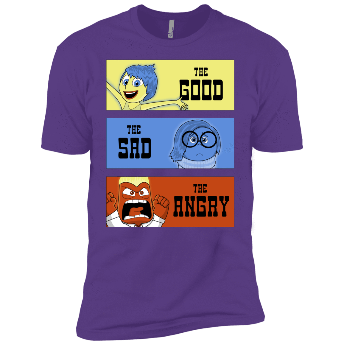 T-Shirts Purple Rush / YXS The Good, the Sad & the Angry Boys Premium T-Shirt
