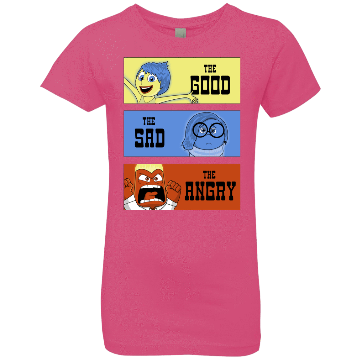 T-Shirts Hot Pink / YXS The Good, the Sad & the Angry Girls Premium T-Shirt