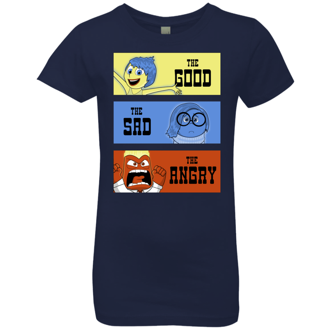 T-Shirts Midnight Navy / YXS The Good, the Sad & the Angry Girls Premium T-Shirt