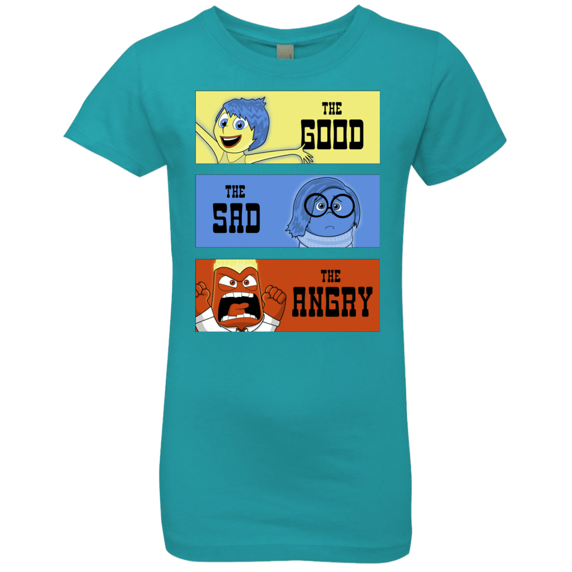 T-Shirts Tahiti Blue / YXS The Good, the Sad & the Angry Girls Premium T-Shirt