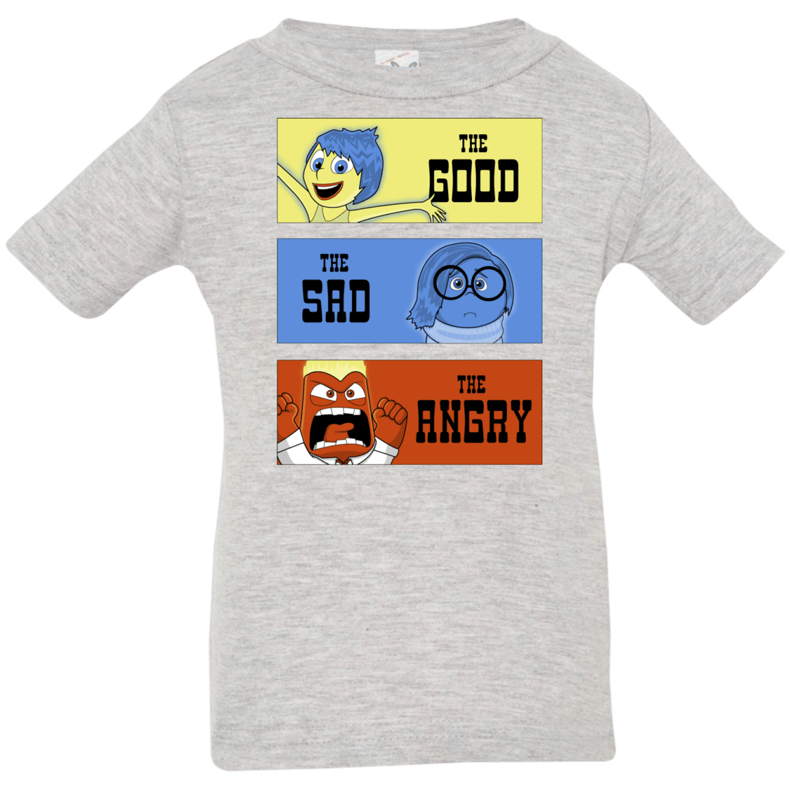 T-Shirts Heather Grey / 6 Months The Good, the Sad & the Angry Infant Premium T-Shirt