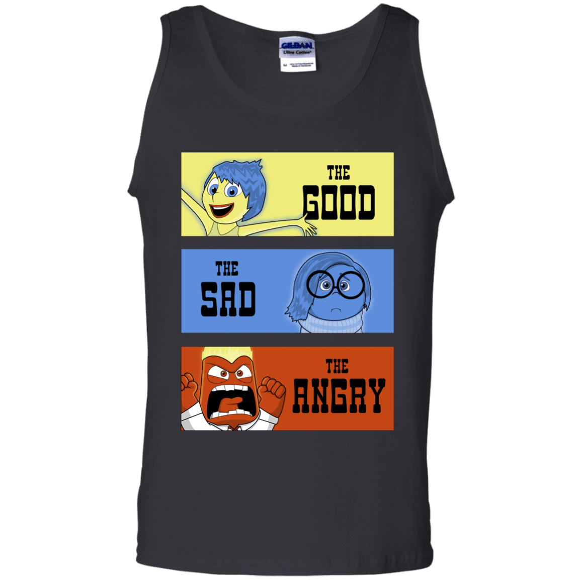 T-Shirts Black / S The Good, the Sad & the Angry Men's Tank Top