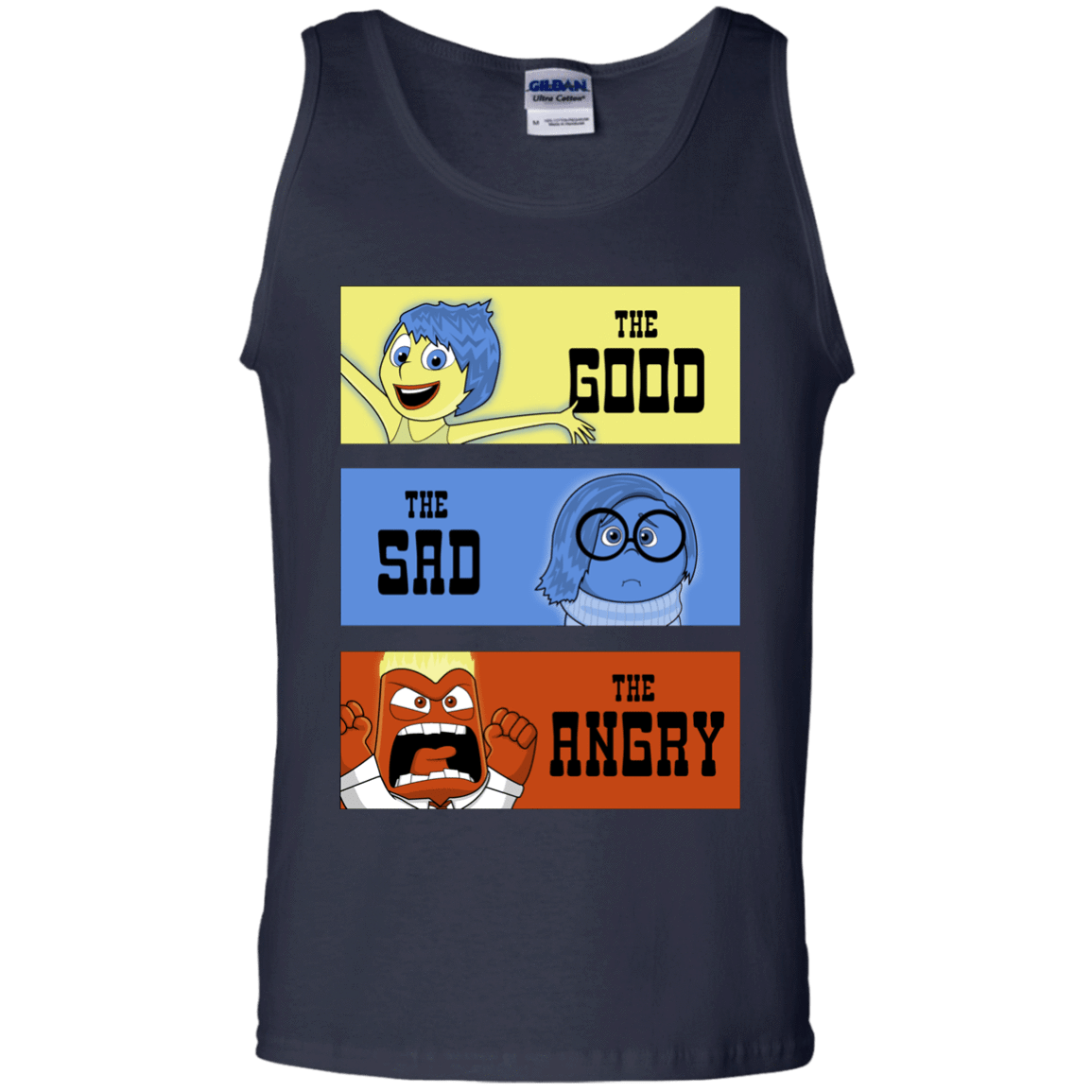 T-Shirts Navy / S The Good, the Sad & the Angry Men's Tank Top
