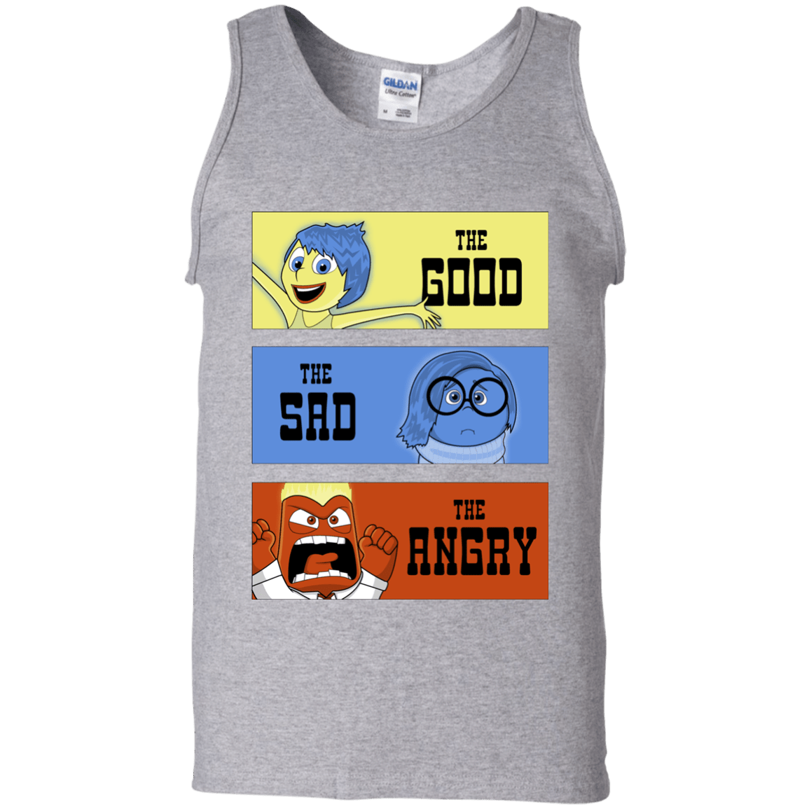 T-Shirts Sport Grey / S The Good, the Sad & the Angry Men's Tank Top