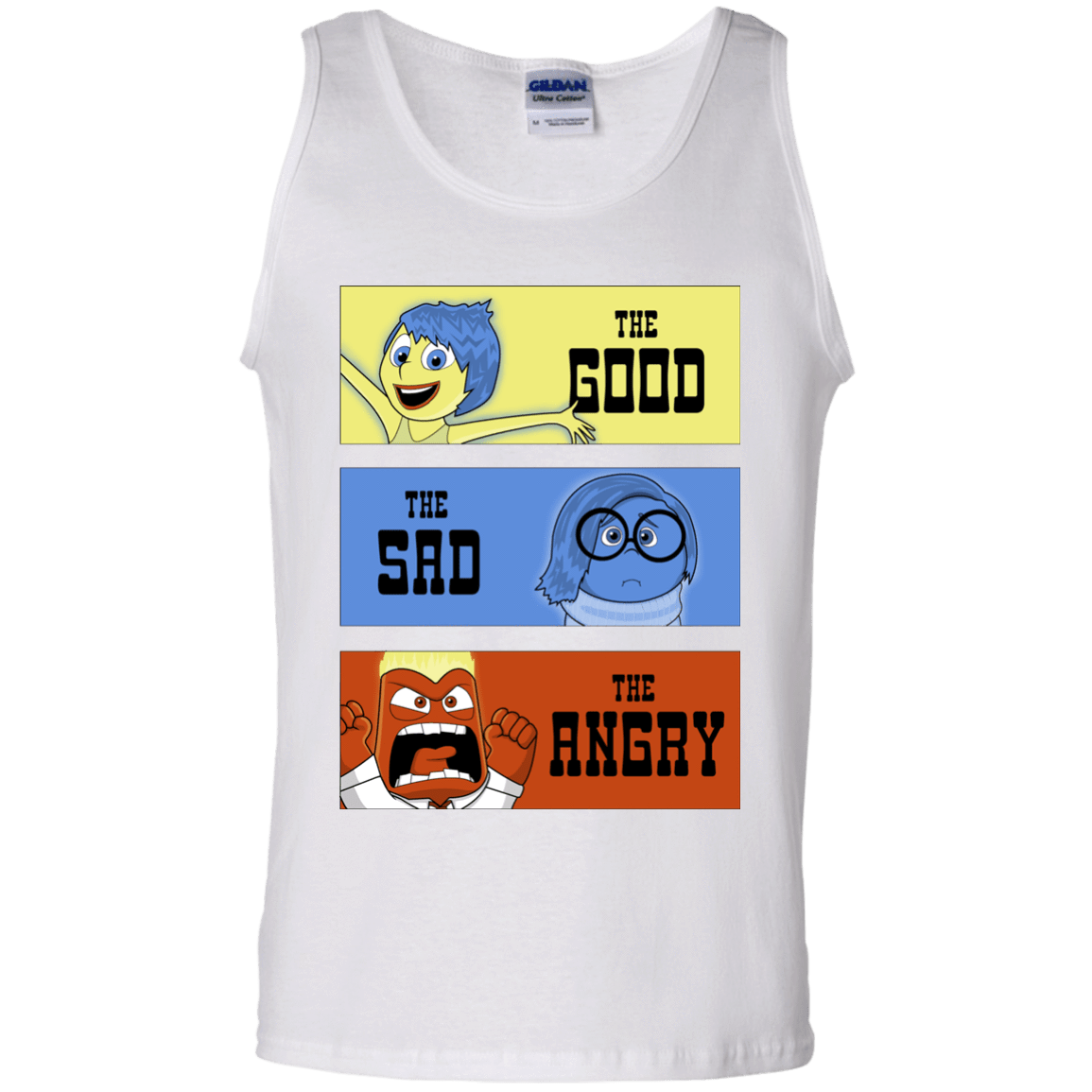 T-Shirts White / S The Good, the Sad & the Angry Men's Tank Top