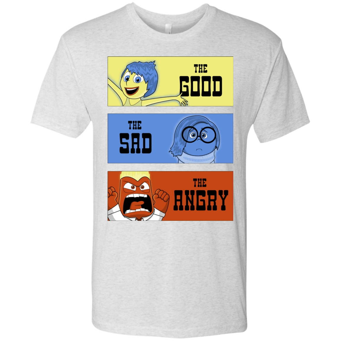 T-Shirts Heather White / S The Good, the Sad & the Angry Men's Triblend T-Shirt
