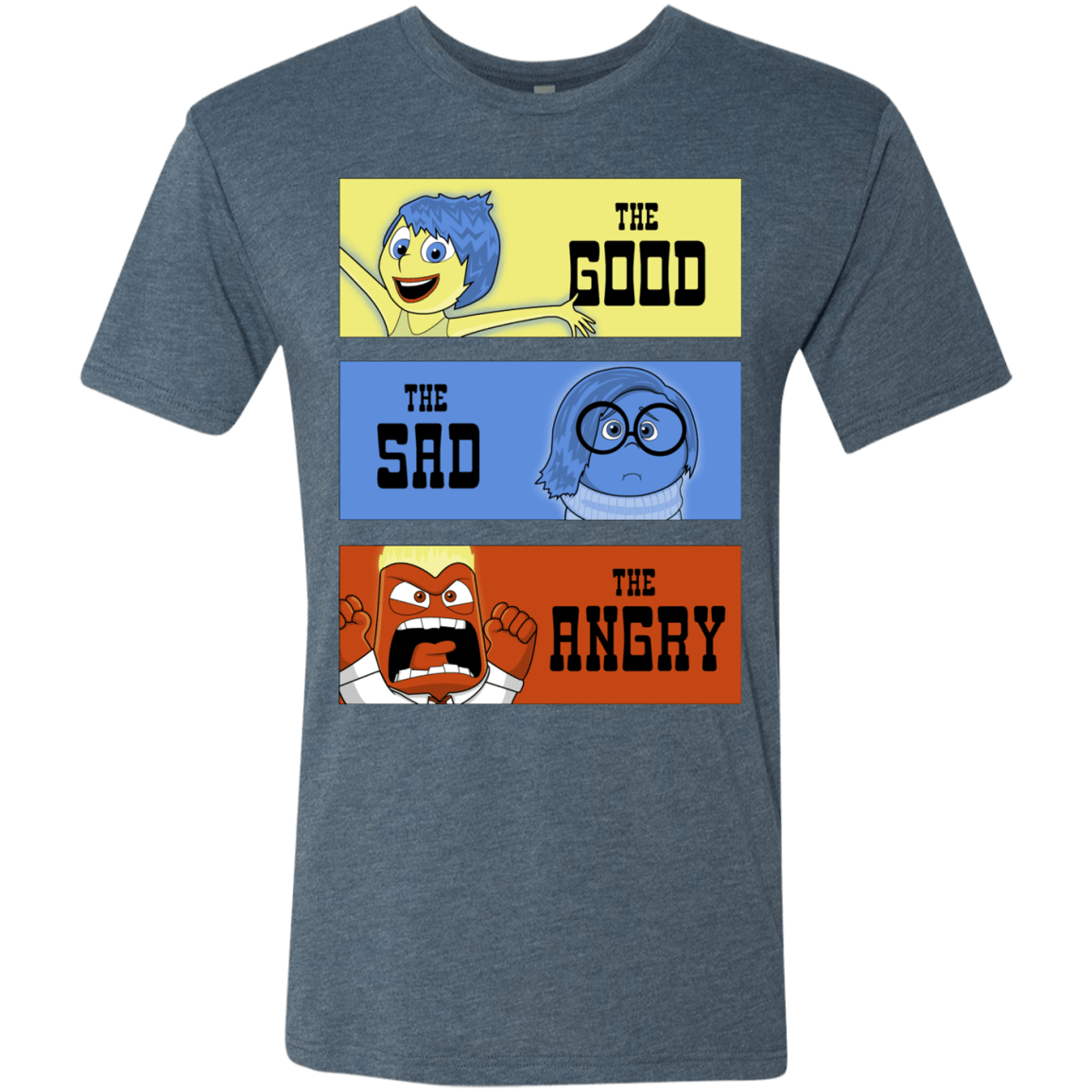 T-Shirts Indigo / S The Good, the Sad & the Angry Men's Triblend T-Shirt