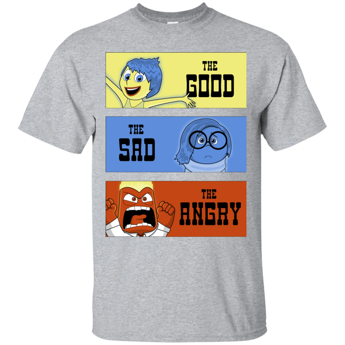 T-Shirts Sport Grey / S The Good, the Sad & the Angry T-Shirt