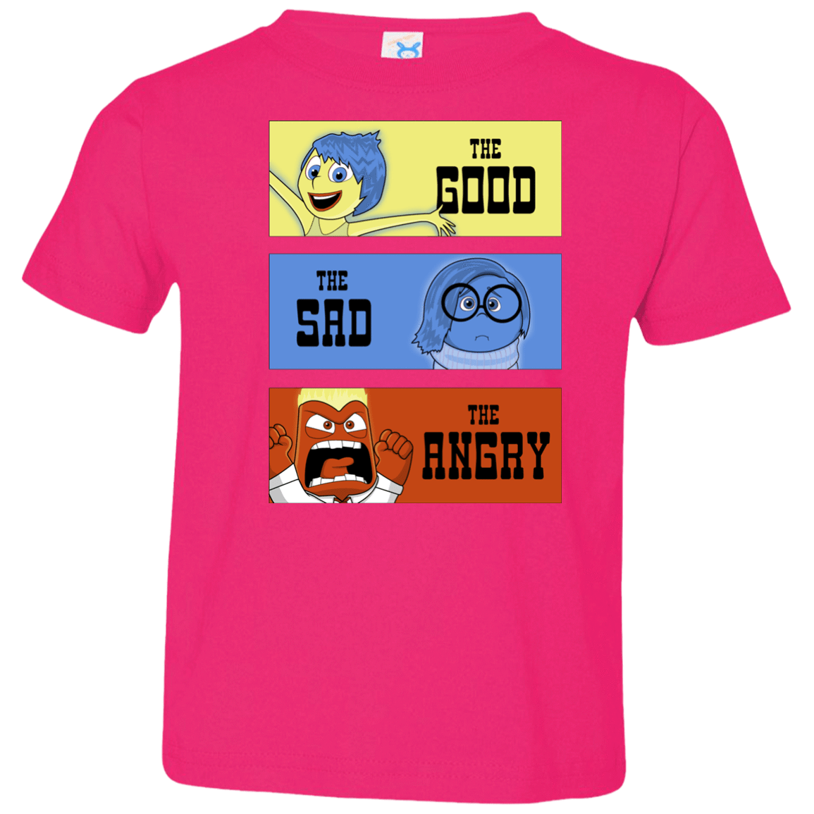 T-Shirts Hot Pink / 2T The Good, the Sad & the Angry Toddler Premium T-Shirt