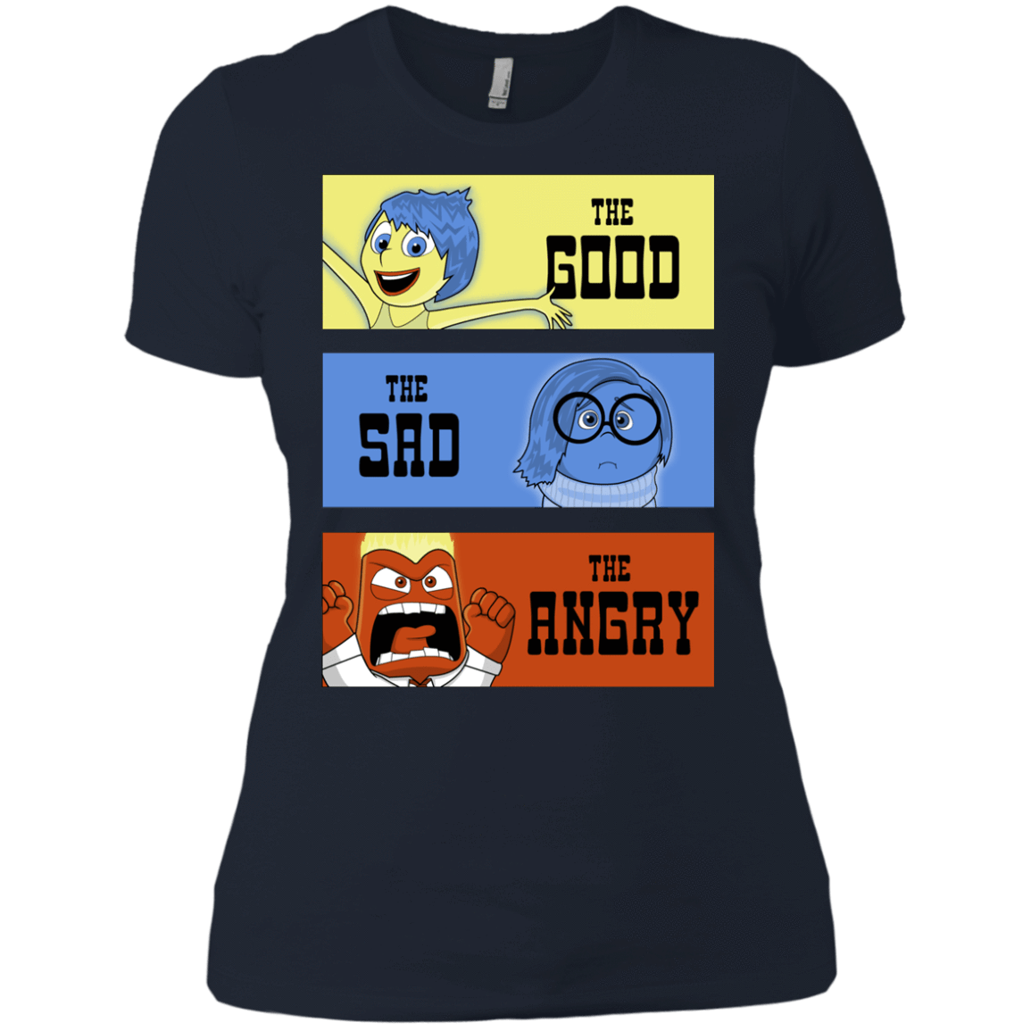T-Shirts Midnight Navy / X-Small The Good, the Sad & the Angry Women's Premium T-Shirt