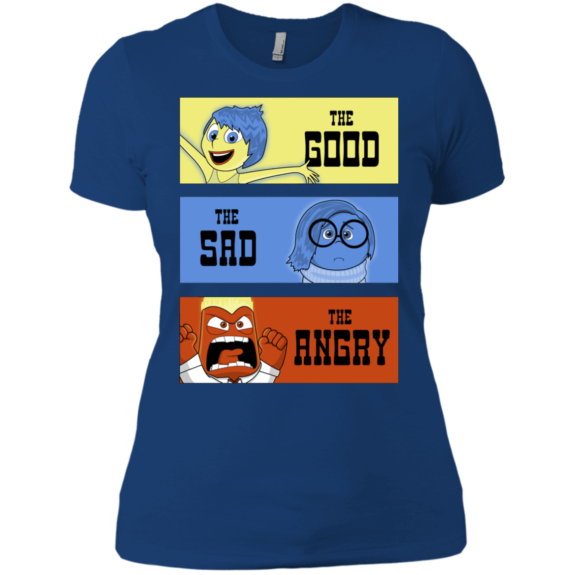 T-Shirts Royal / X-Small The Good, the Sad & the Angry Women's Premium T-Shirt