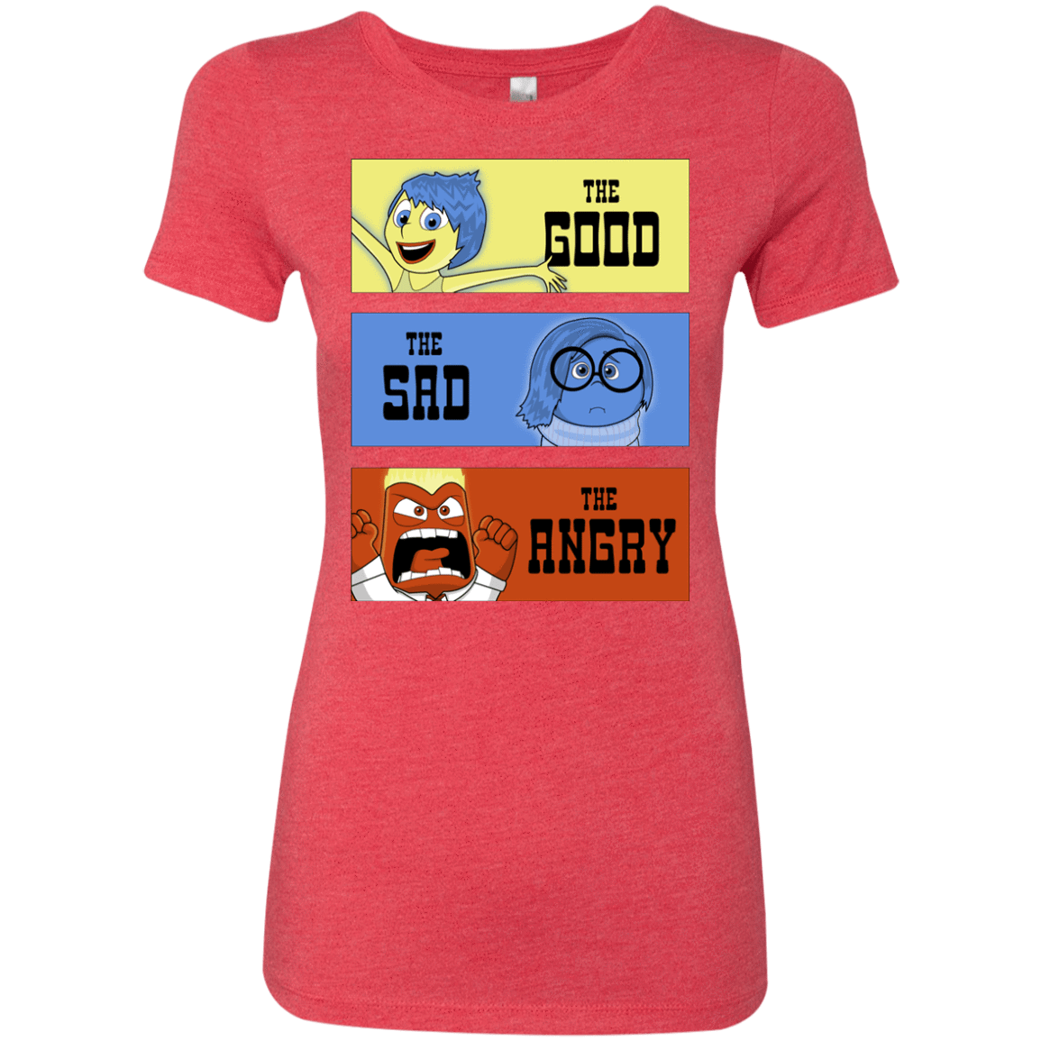 T-Shirts Vintage Red / S The Good, the Sad & the Angry Women's Triblend T-Shirt