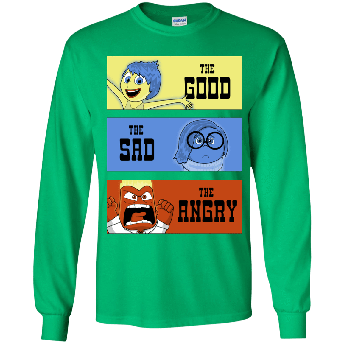 T-Shirts Irish Green / YS The Good, the Sad & the Angry Youth Long Sleeve T-Shirt