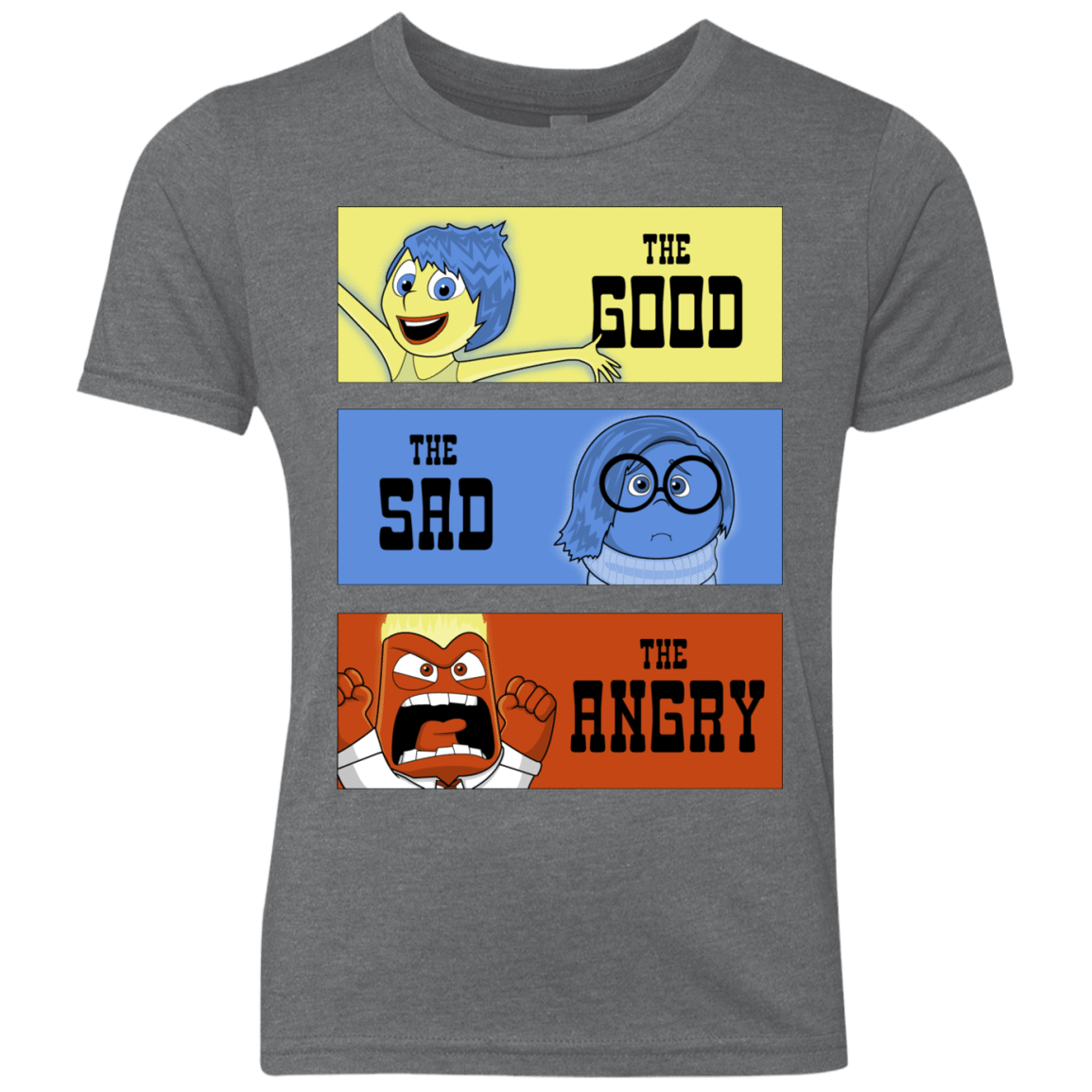 T-Shirts Premium Heather / YXS The Good, the Sad & the Angry Youth Triblend T-Shirt