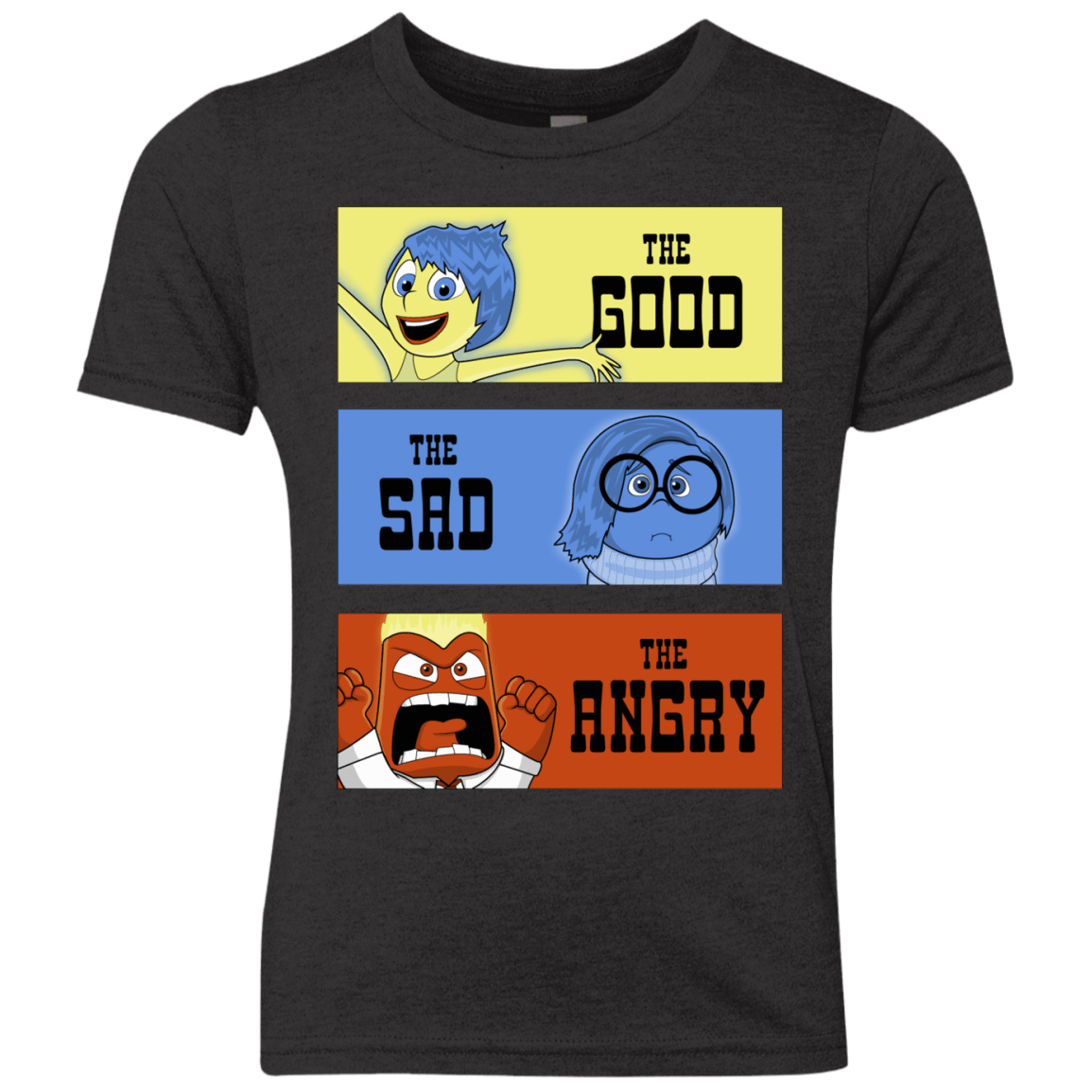 T-Shirts Vintage Black / YXS The Good, the Sad & the Angry Youth Triblend T-Shirt