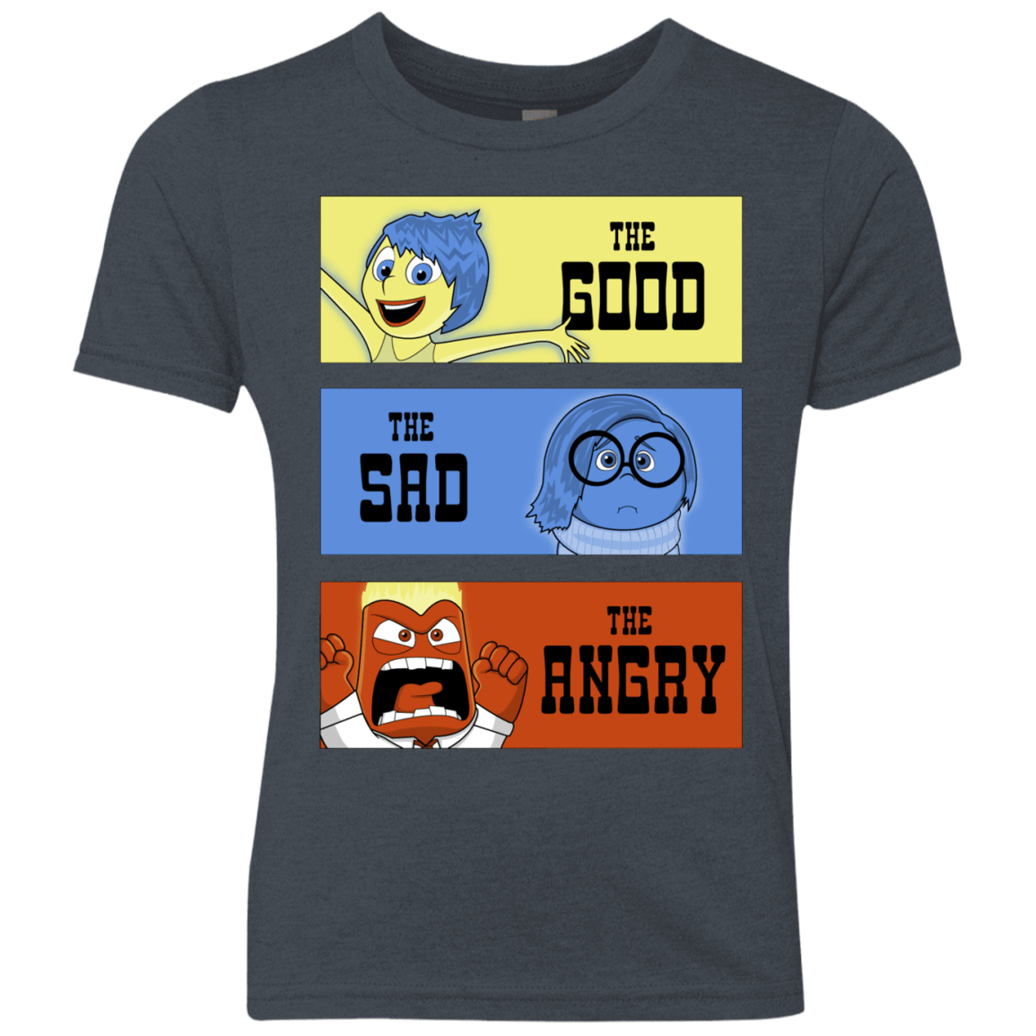 T-Shirts Vintage Navy / YXS The Good, the Sad & the Angry Youth Triblend T-Shirt