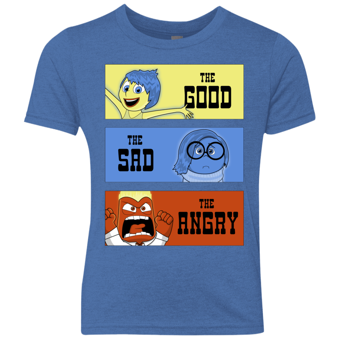T-Shirts Vintage Royal / YXS The Good, the Sad & the Angry Youth Triblend T-Shirt