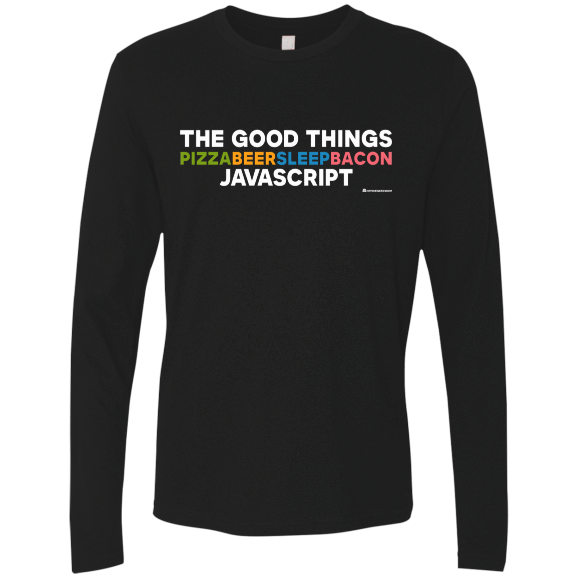 T-Shirts Black / Small The Good Things Men's Premium Long Sleeve