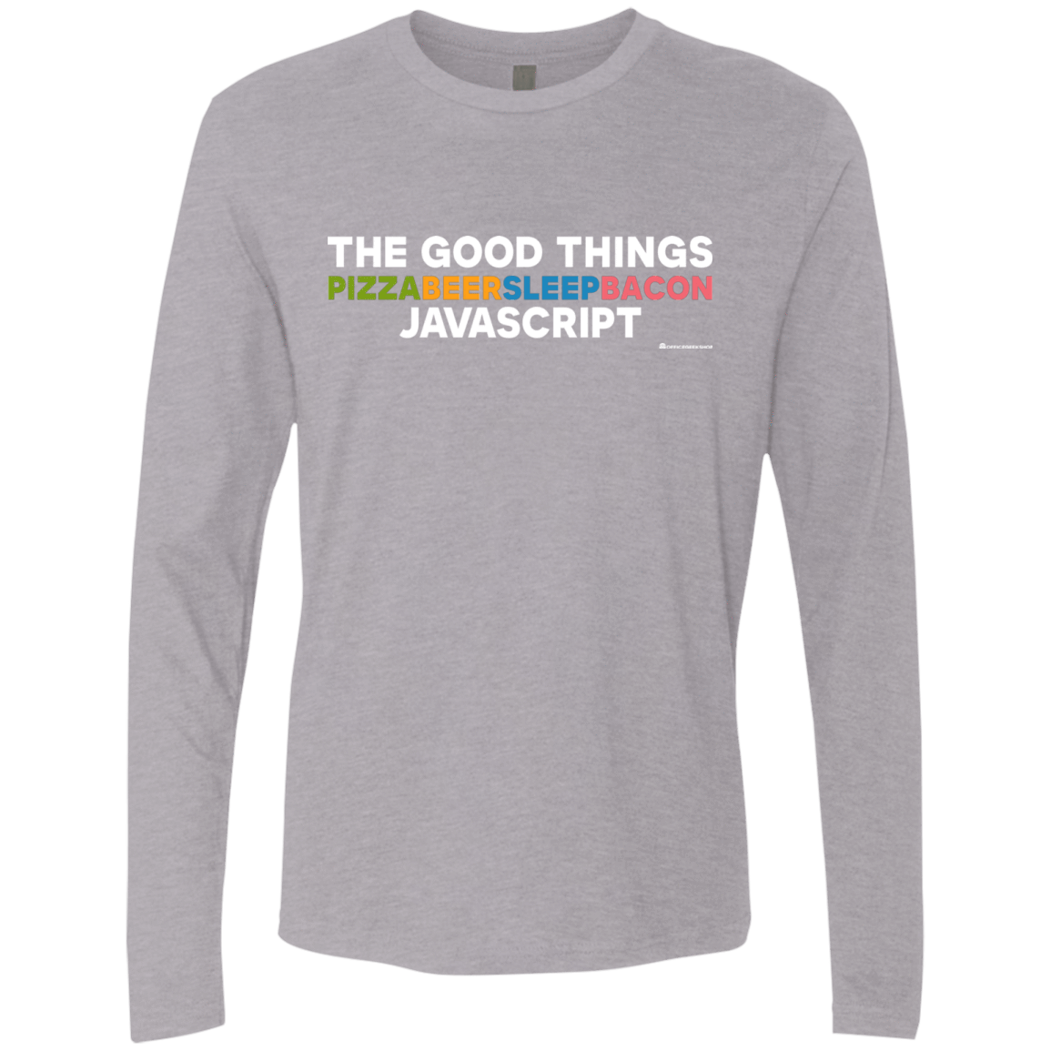 T-Shirts Heather Grey / Small The Good Things Men's Premium Long Sleeve