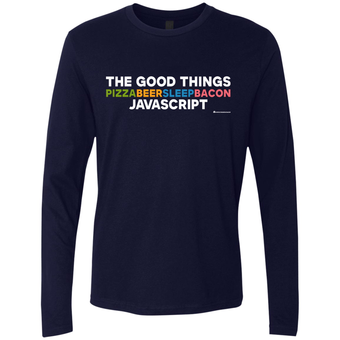 T-Shirts Midnight Navy / Small The Good Things Men's Premium Long Sleeve
