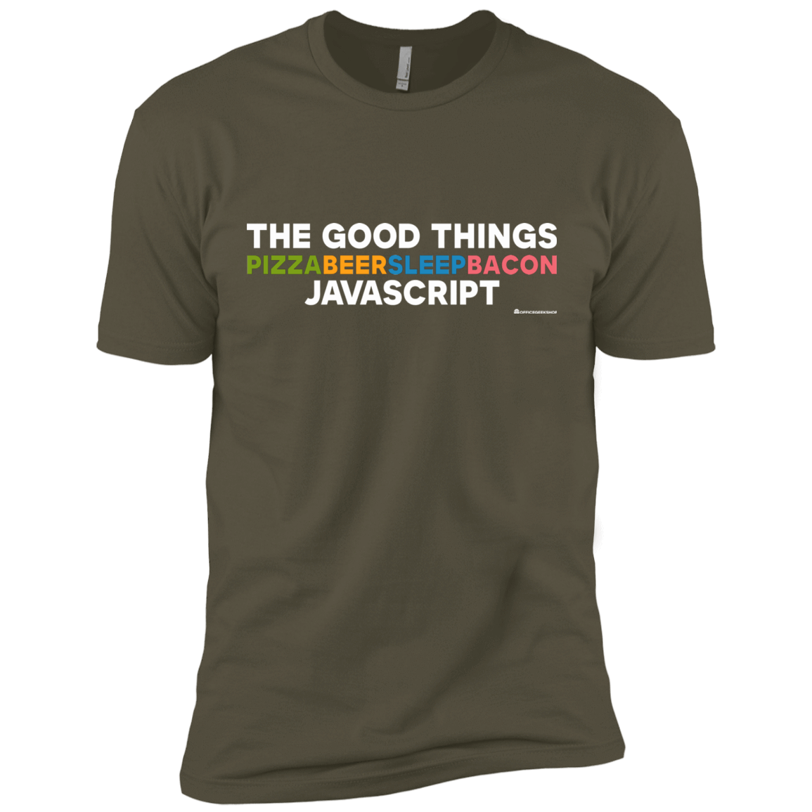 T-Shirts Military Green / X-Small The Good Things Men's Premium T-Shirt
