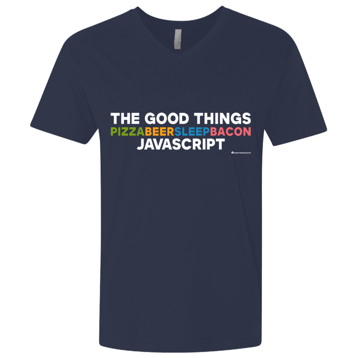 T-Shirts Midnight Navy / X-Small The Good Things Men's Premium V-Neck