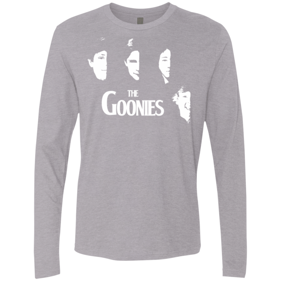 T-Shirts Heather Grey / Small The Goonies Men's Premium Long Sleeve