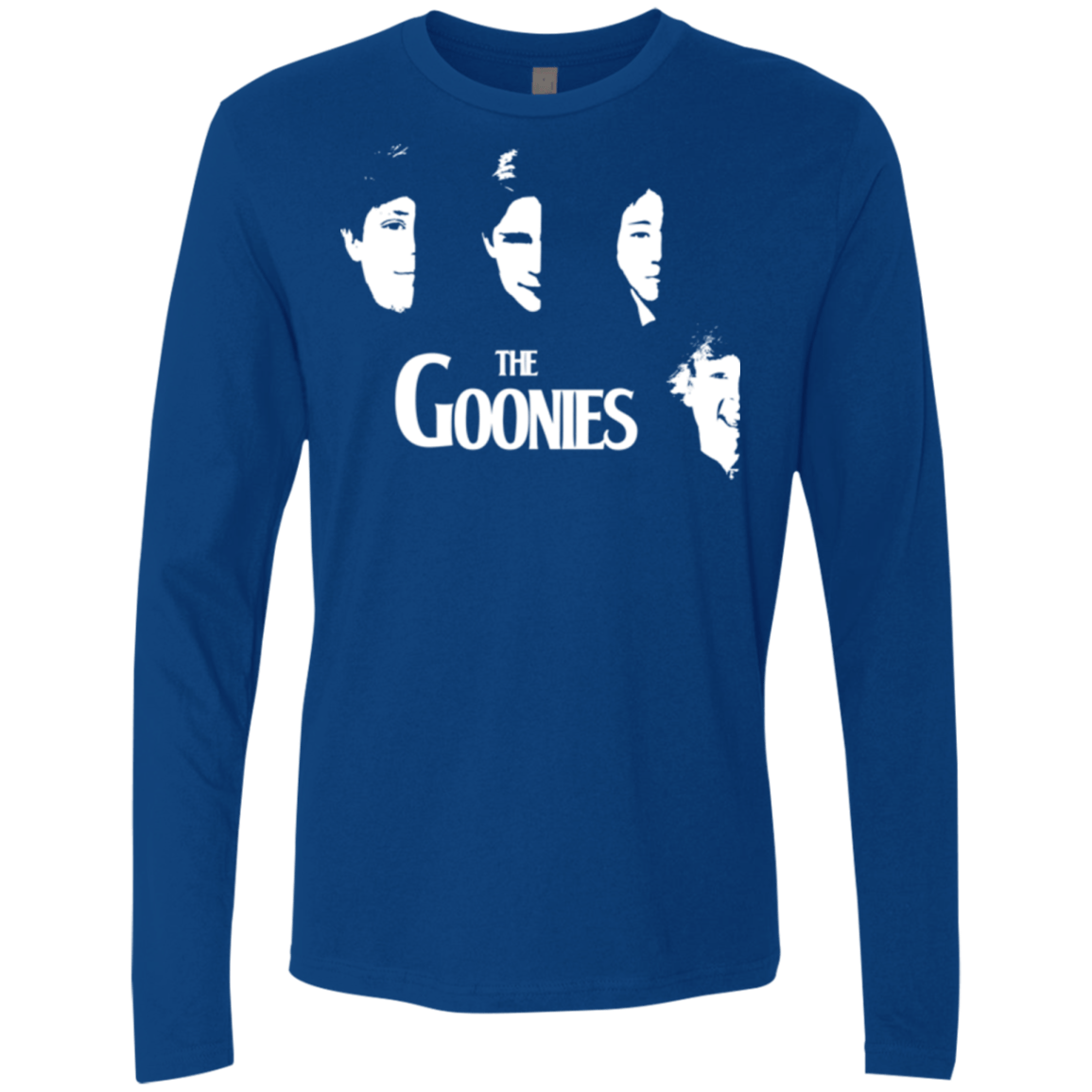 T-Shirts Royal / Small The Goonies Men's Premium Long Sleeve