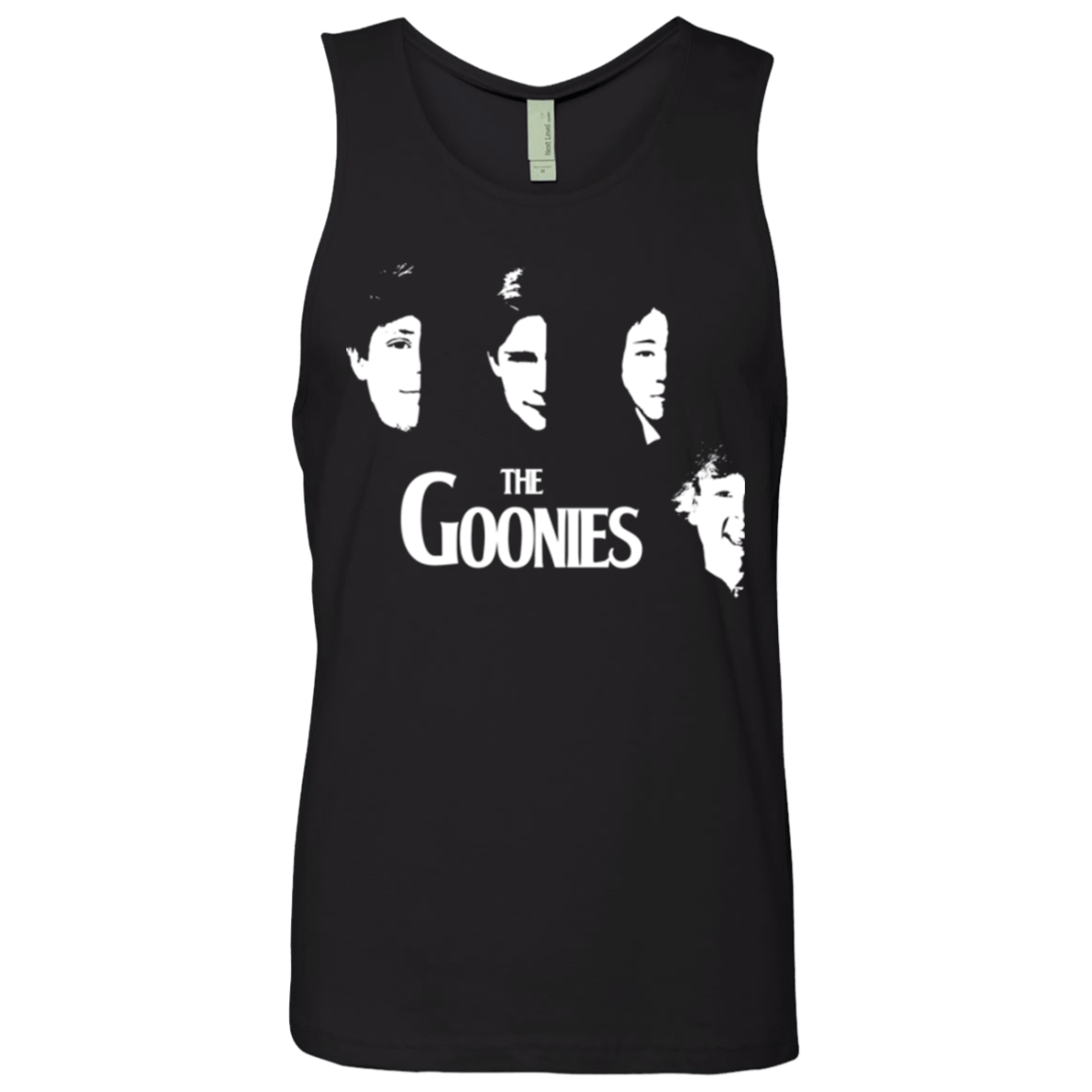 T-Shirts Black / Small The Goonies Men's Premium Tank Top