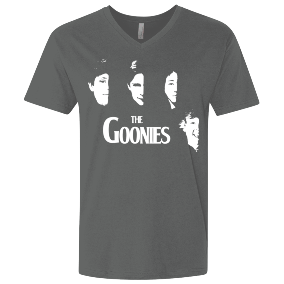 T-Shirts Heavy Metal / X-Small The Goonies Men's Premium V-Neck