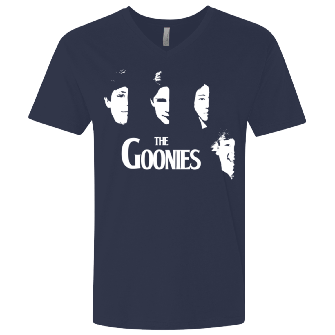 T-Shirts Midnight Navy / X-Small The Goonies Men's Premium V-Neck