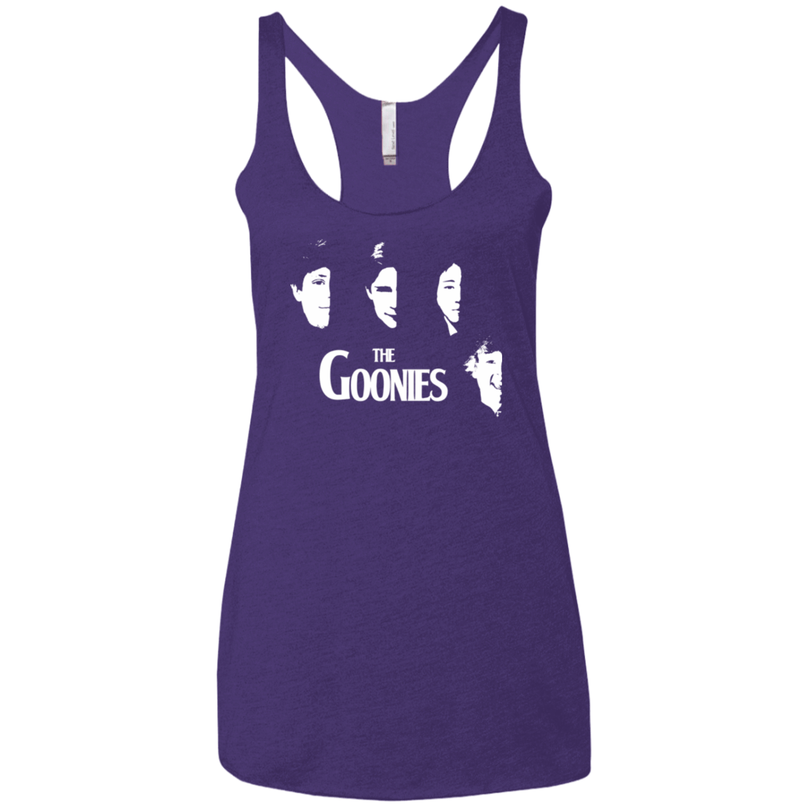T-Shirts Purple / X-Small The Goonies Women's Triblend Racerback Tank